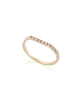 Rio white diamonds ring